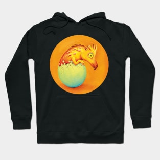 Hatching Orange Dragon Hoodie